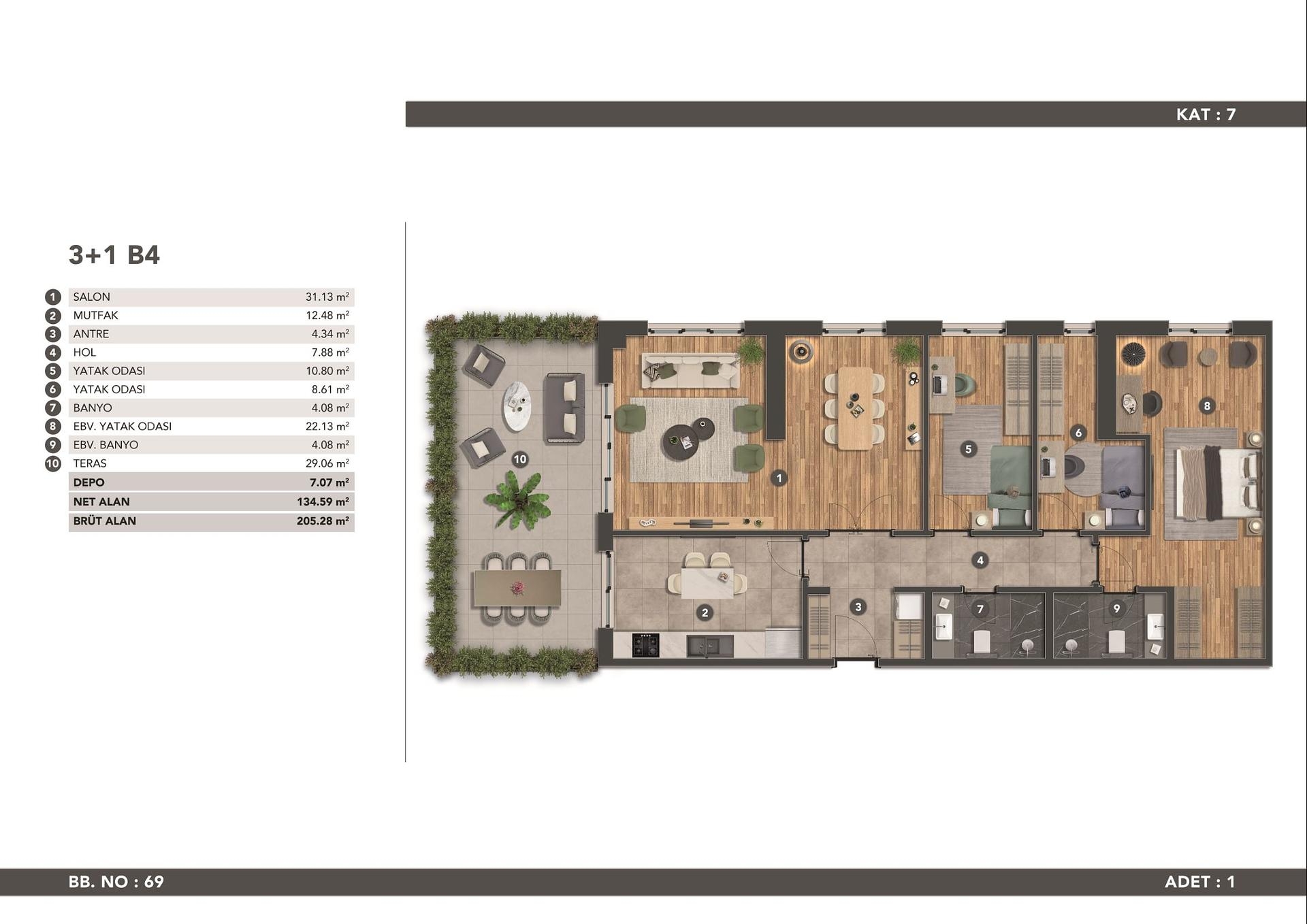 صورة مخطط الطابق 5 