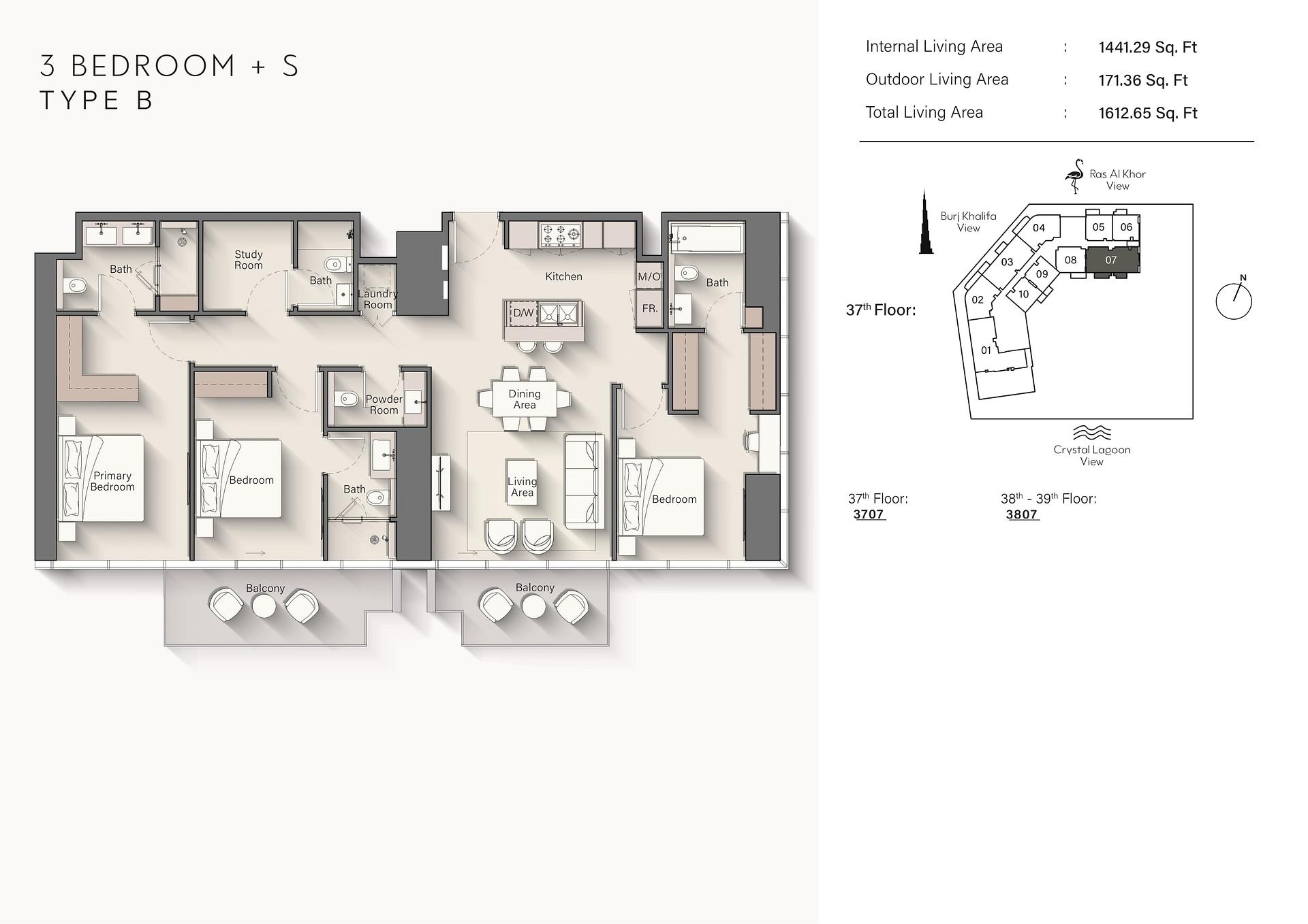 Image du plan d'étage 4