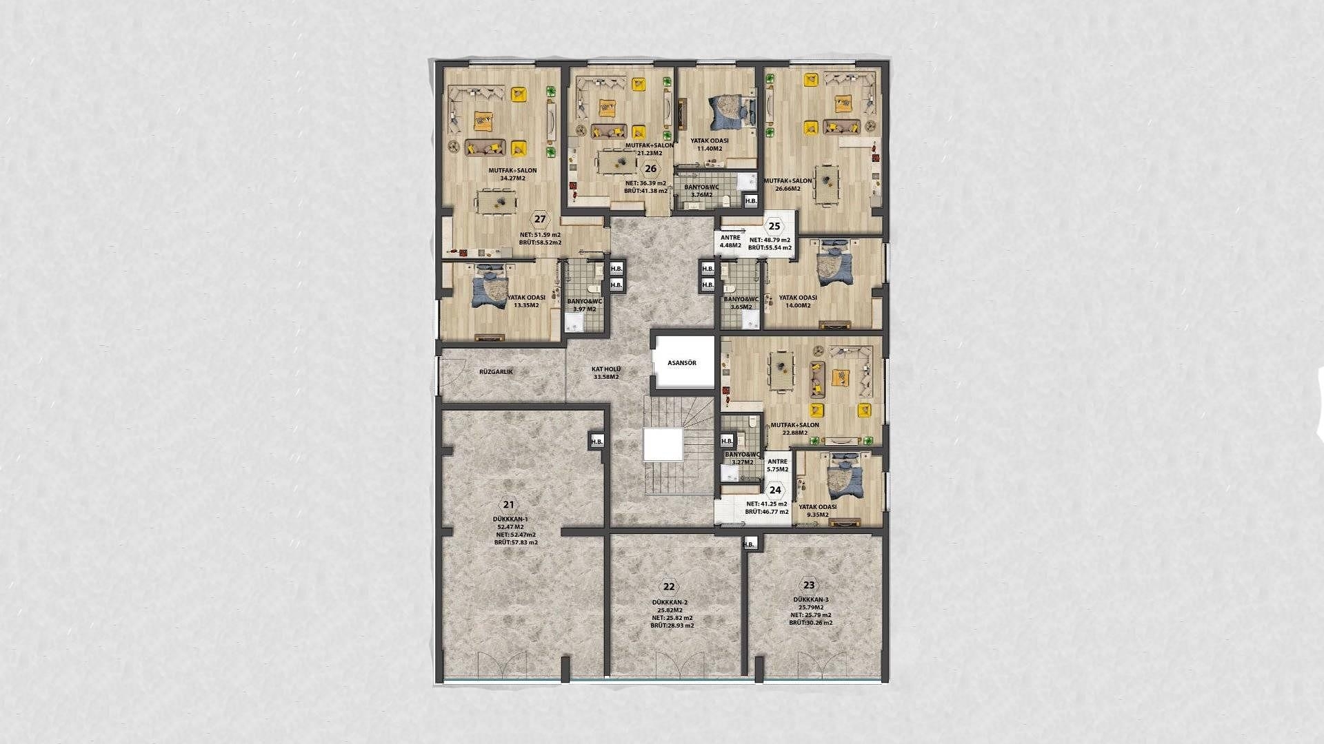 Слика плана спрата 4