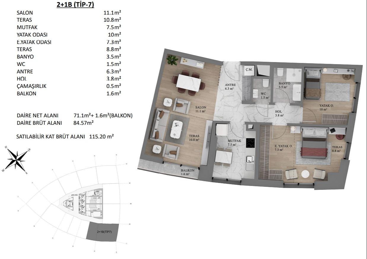 صورة مخطط الطابق 4 
