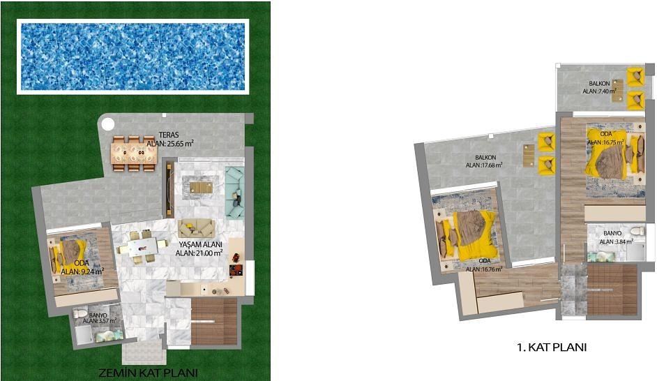 صورة مخطط الطابق 2 