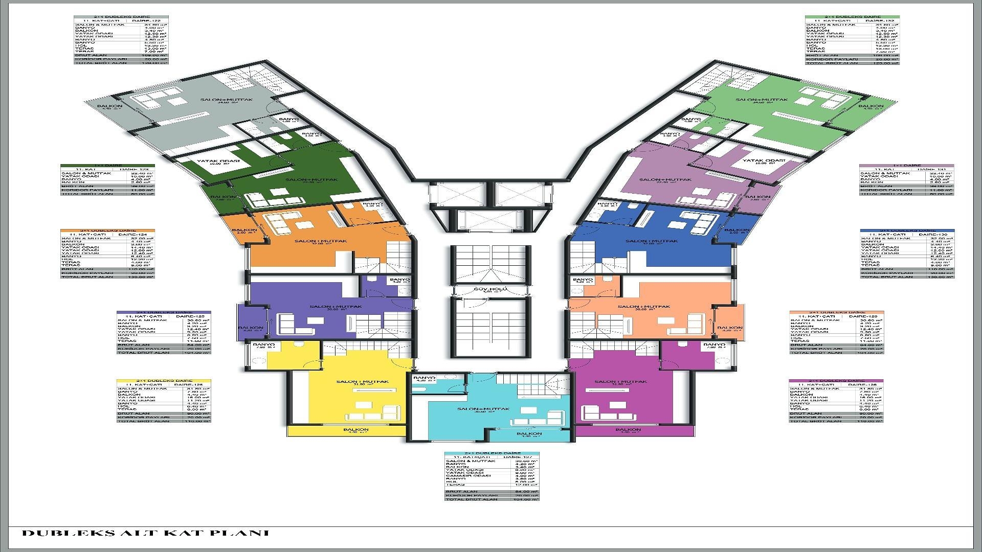 Obraz planu piętra 7