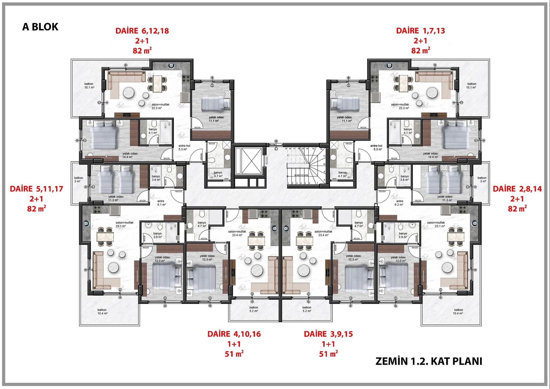 फ्लोर प्लान छवि 1