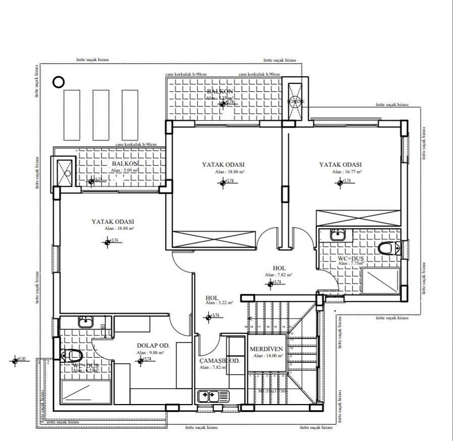 صورة مخطط الطابق 1 