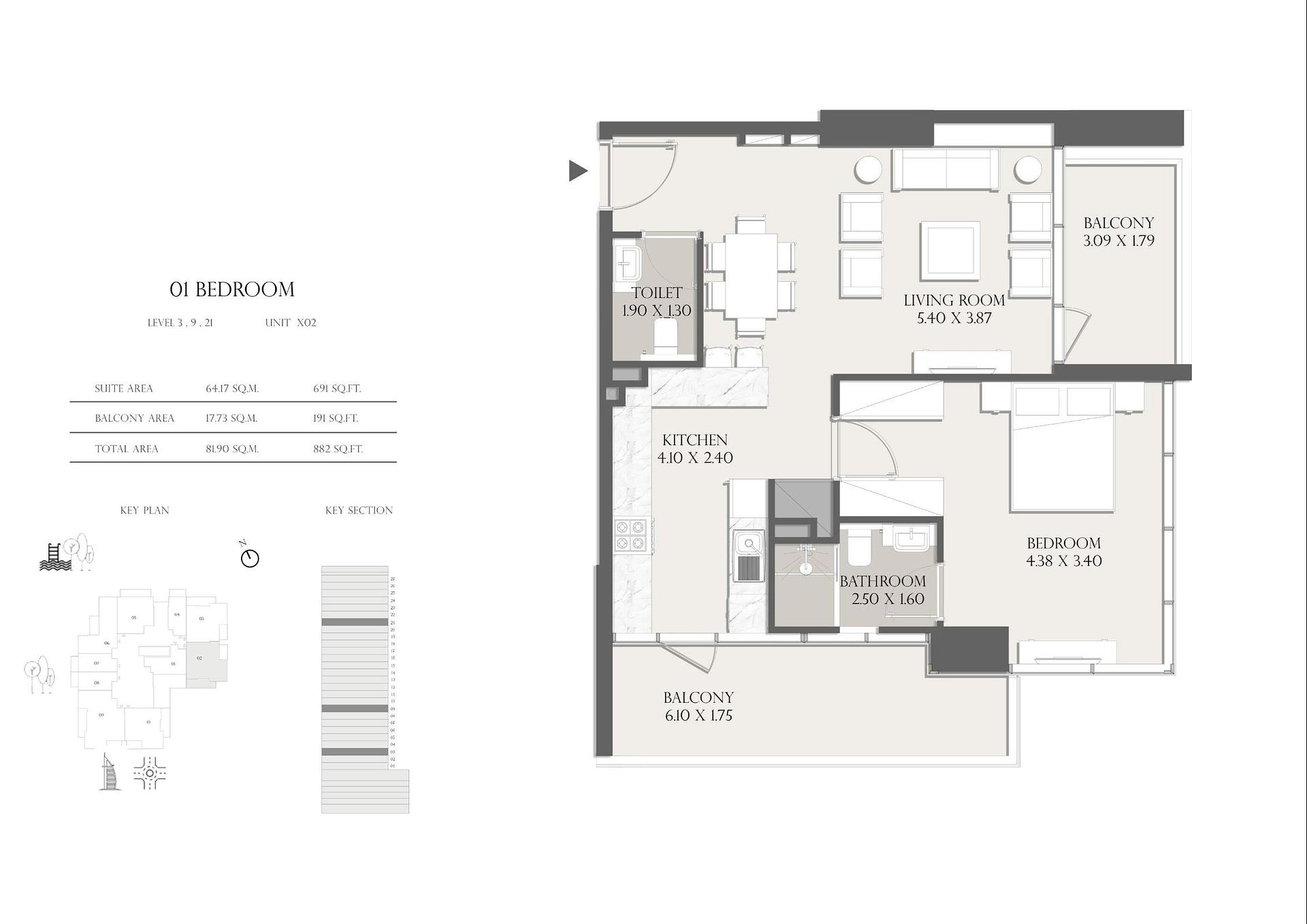 تصویرنقشه طبقه 5