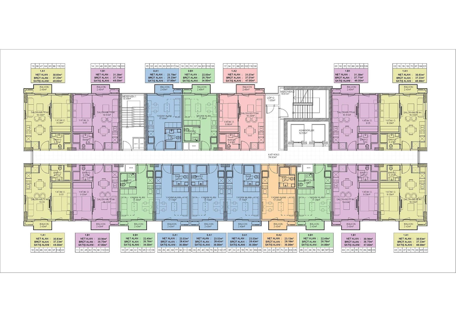 Mərtəbə Planı Şəkli 7