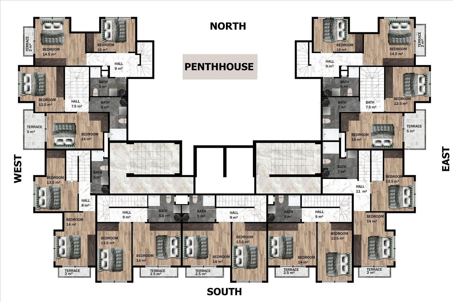 Image du plan d'étage 2