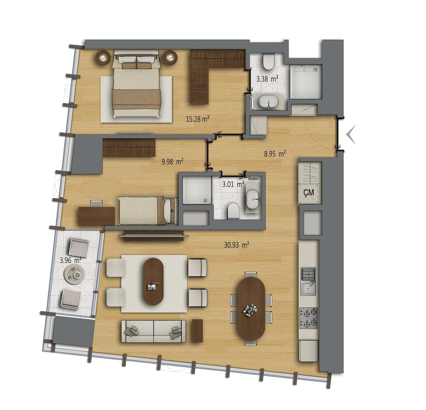 Grundrissdarstellung 4