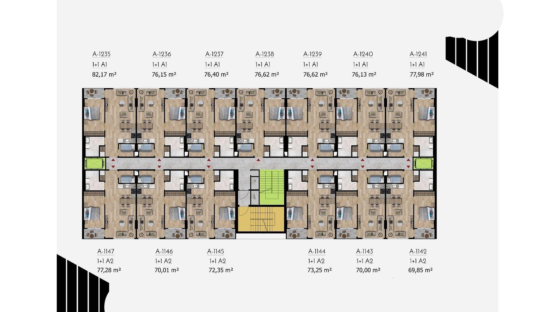 صورة مخطط الطابق 1 
