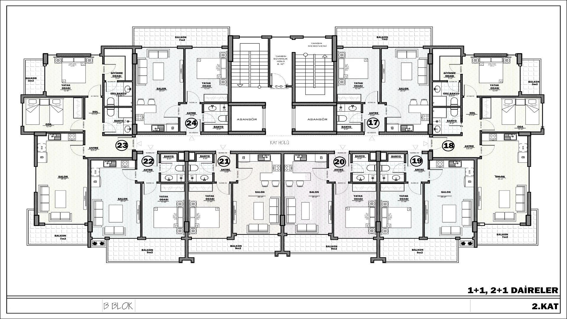 صورة مخطط الطابق 7 