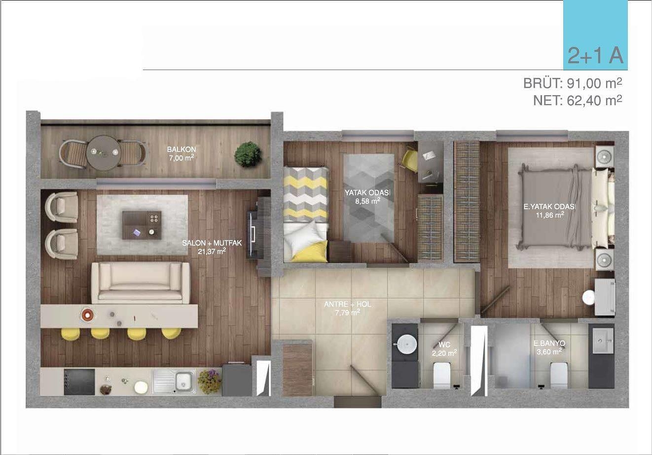 फ्लोर प्लान छवि 2