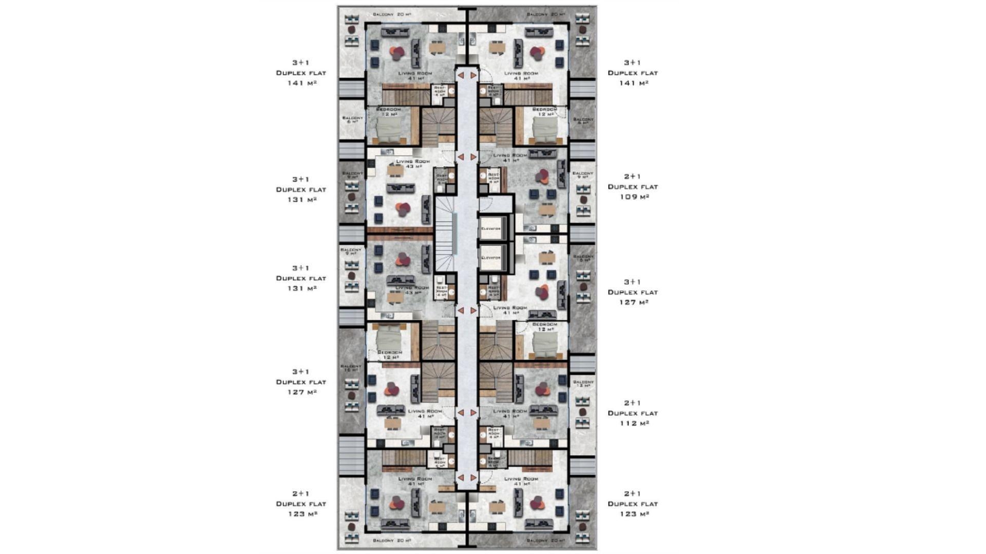 Слика плана спрата 5