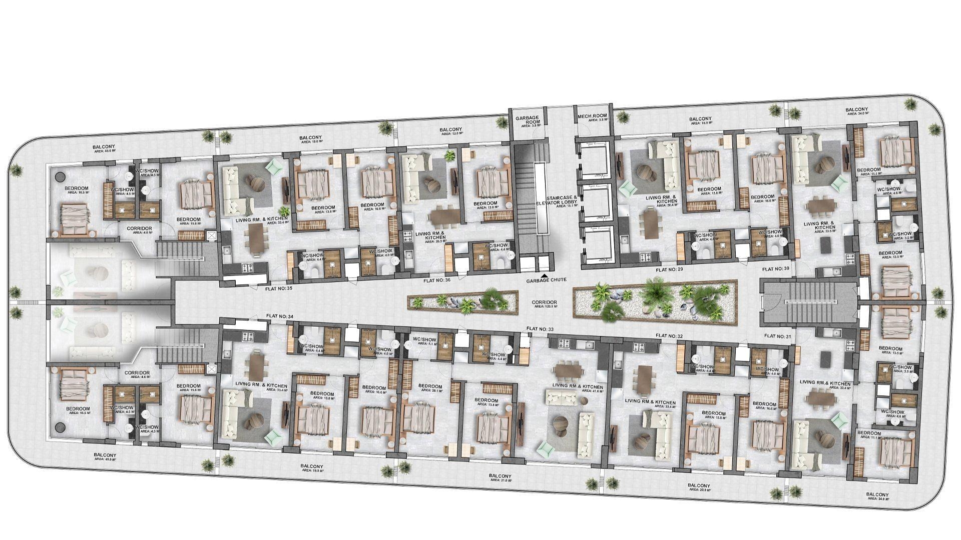 Слика плана спрата 22