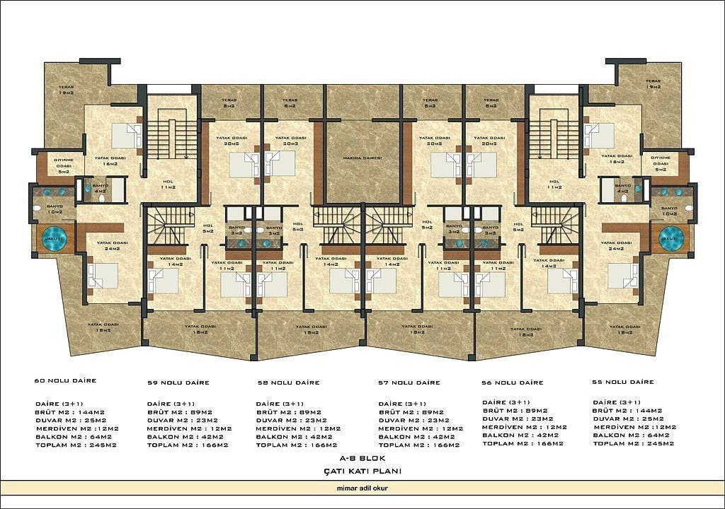 Mərtəbə Planı Şəkli 7