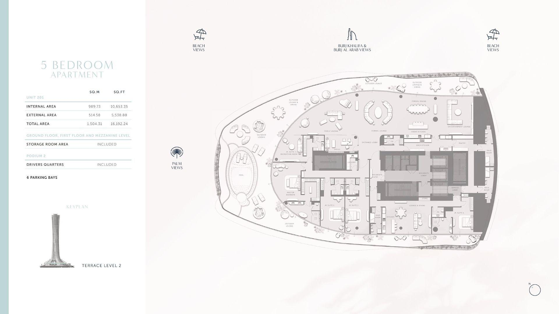 Obraz planu piętra 6