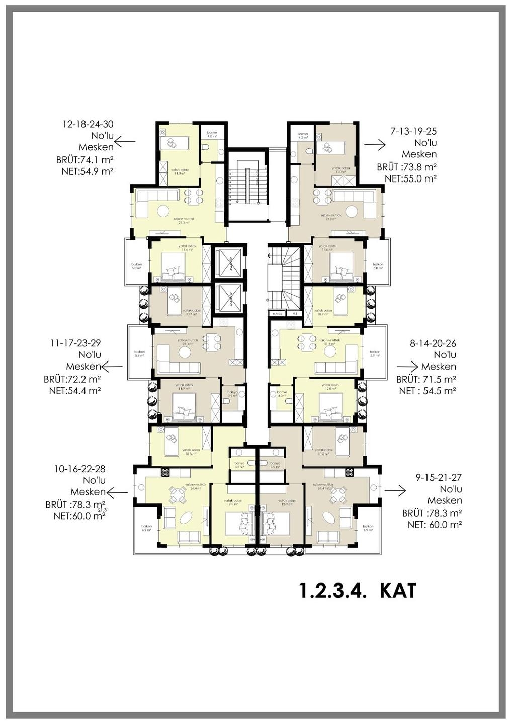 صورة مخطط الطابق 6 