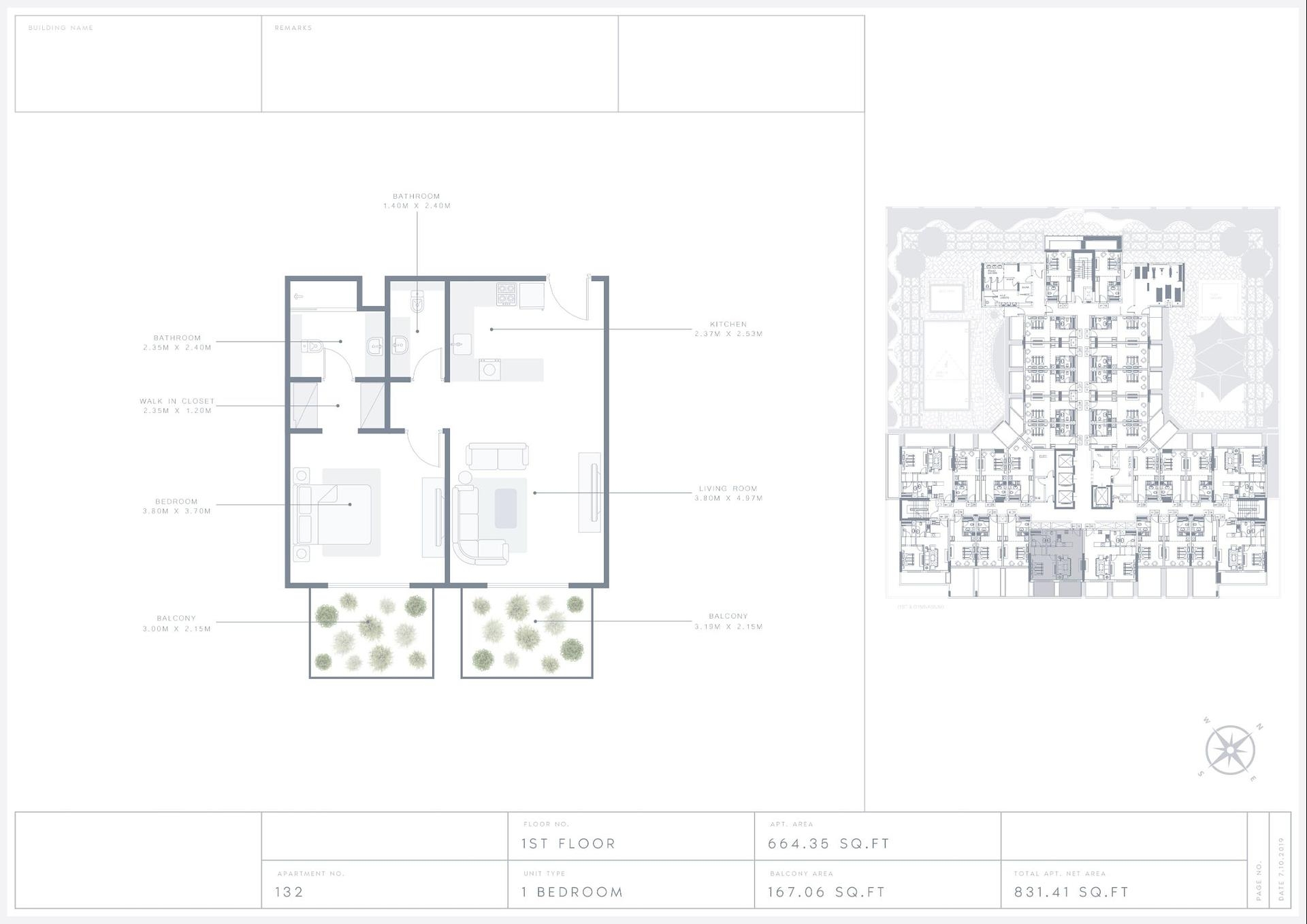 Зображення плану поверху 1