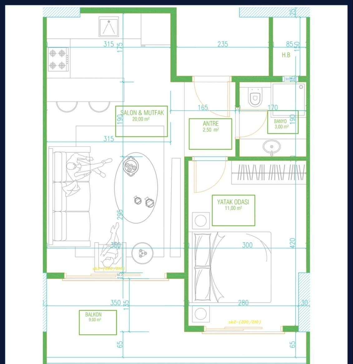 Grundrissdarstellung 5