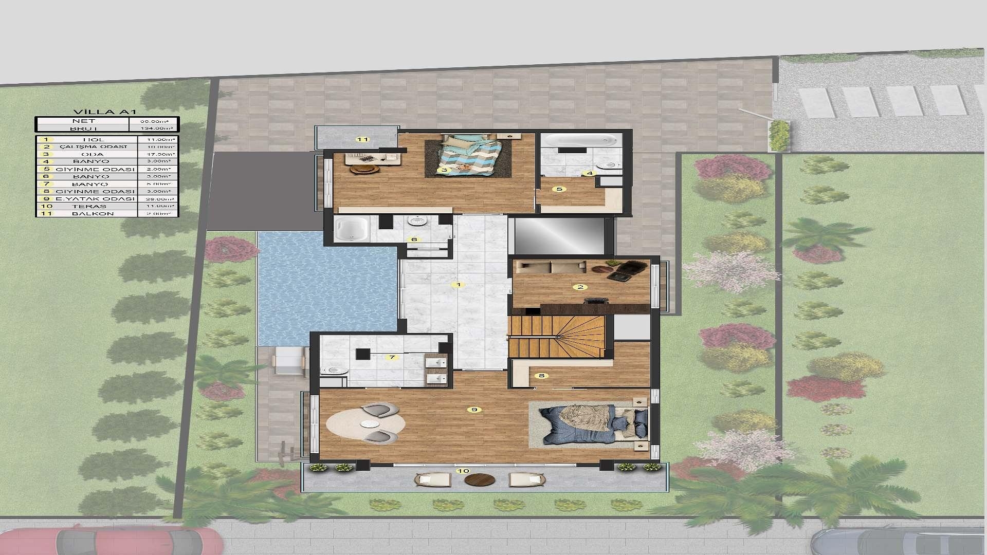 صورة مخطط الطابق 11 