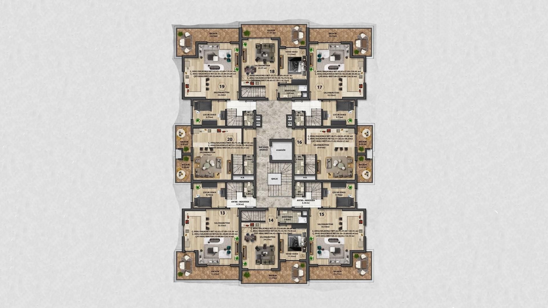 Слика плана спрата 1