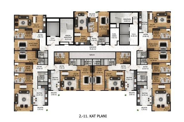 صورة مخطط الطابق 2 