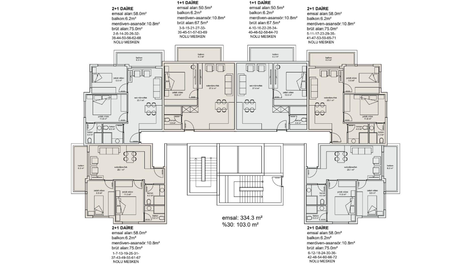 Слика плана спрата 2