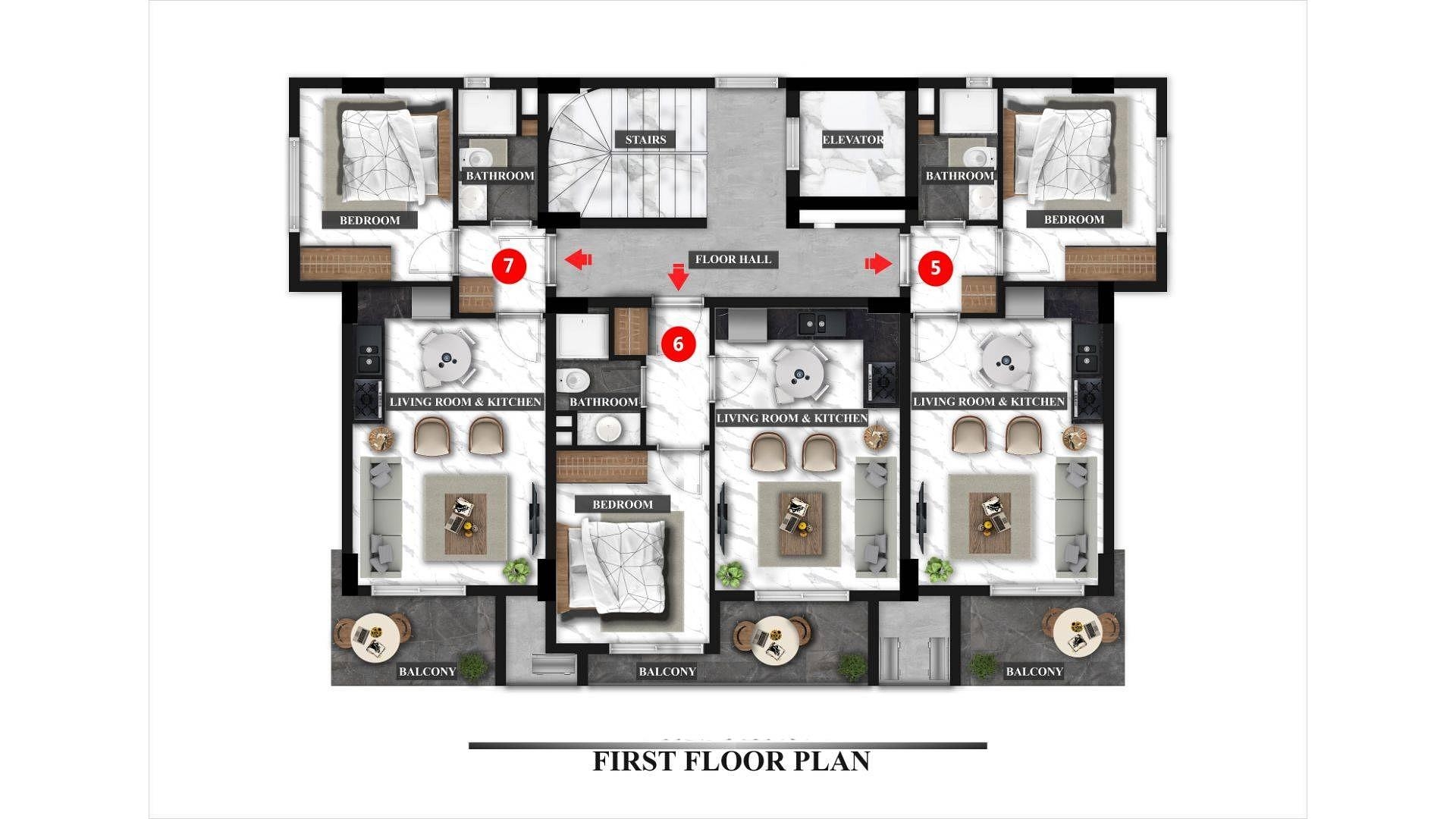 Image du plan d'étage 3