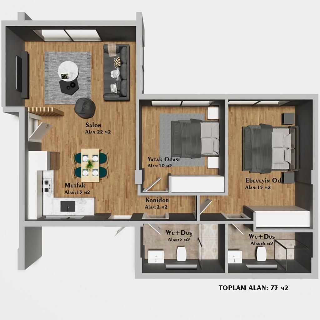 فلور پلان کی تصویر 5