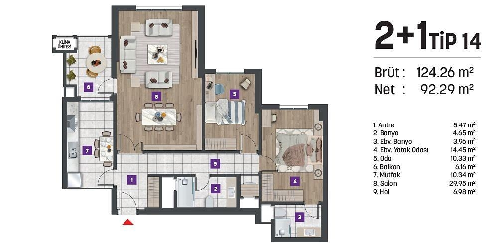 Image du plan d'étage 2
