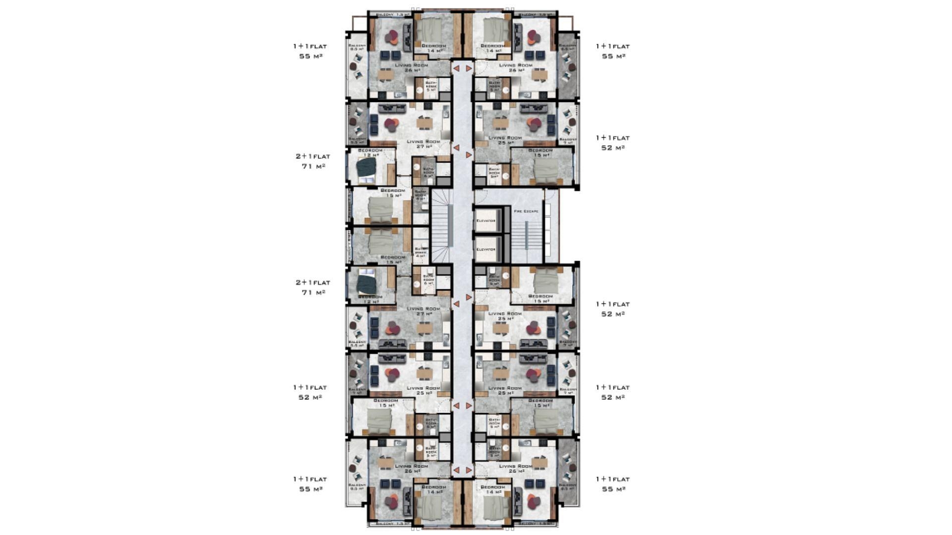 Слика плана спрата 3