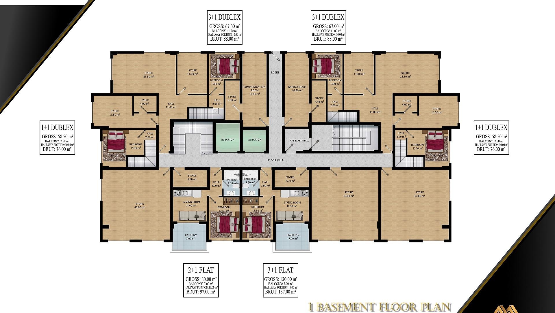 Grundrissdarstellung 1