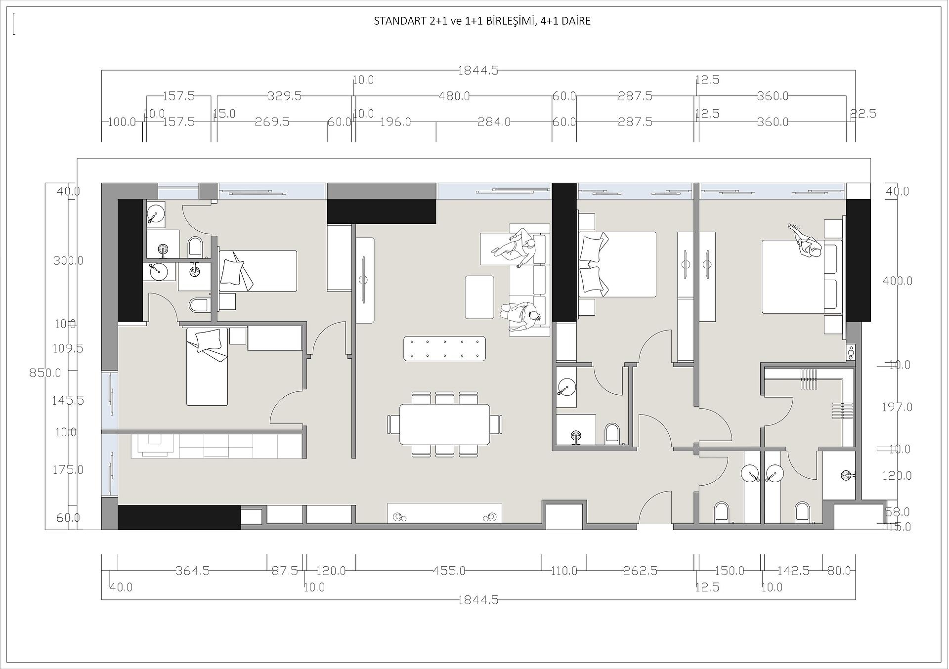 Grundrissdarstellung 1