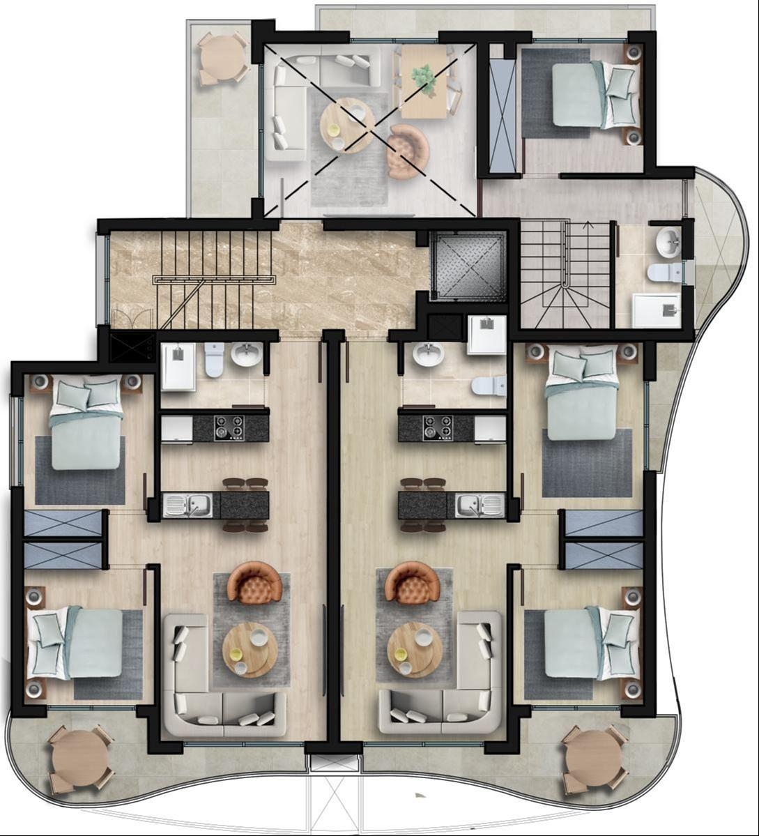 Mərtəbə Planı Şəkli 1