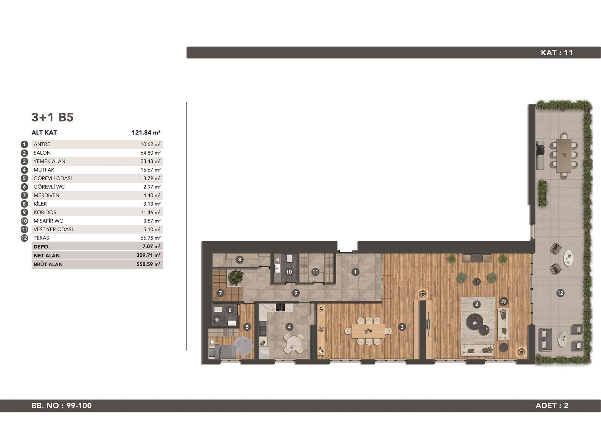 صورة مخطط الطابق 2 