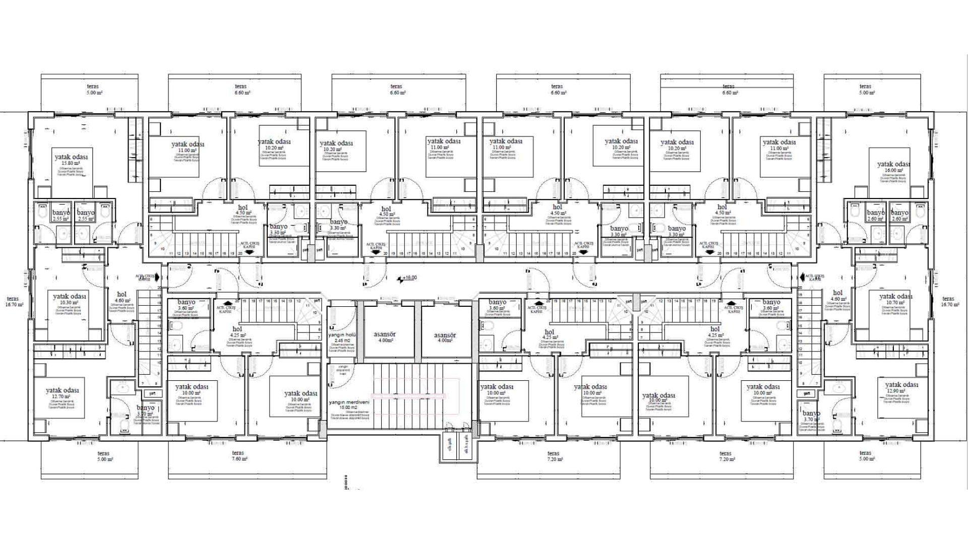 Mərtəbə Planı Şəkli 6