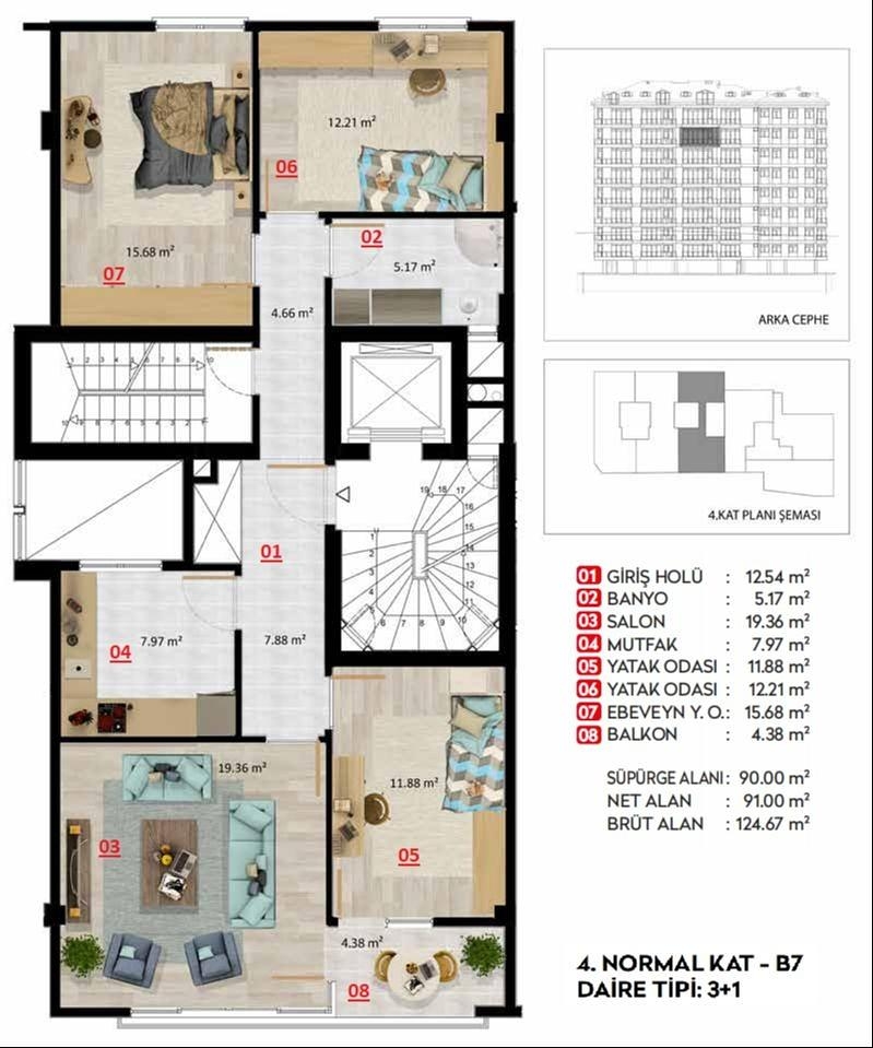 Image du plan d'étage 2