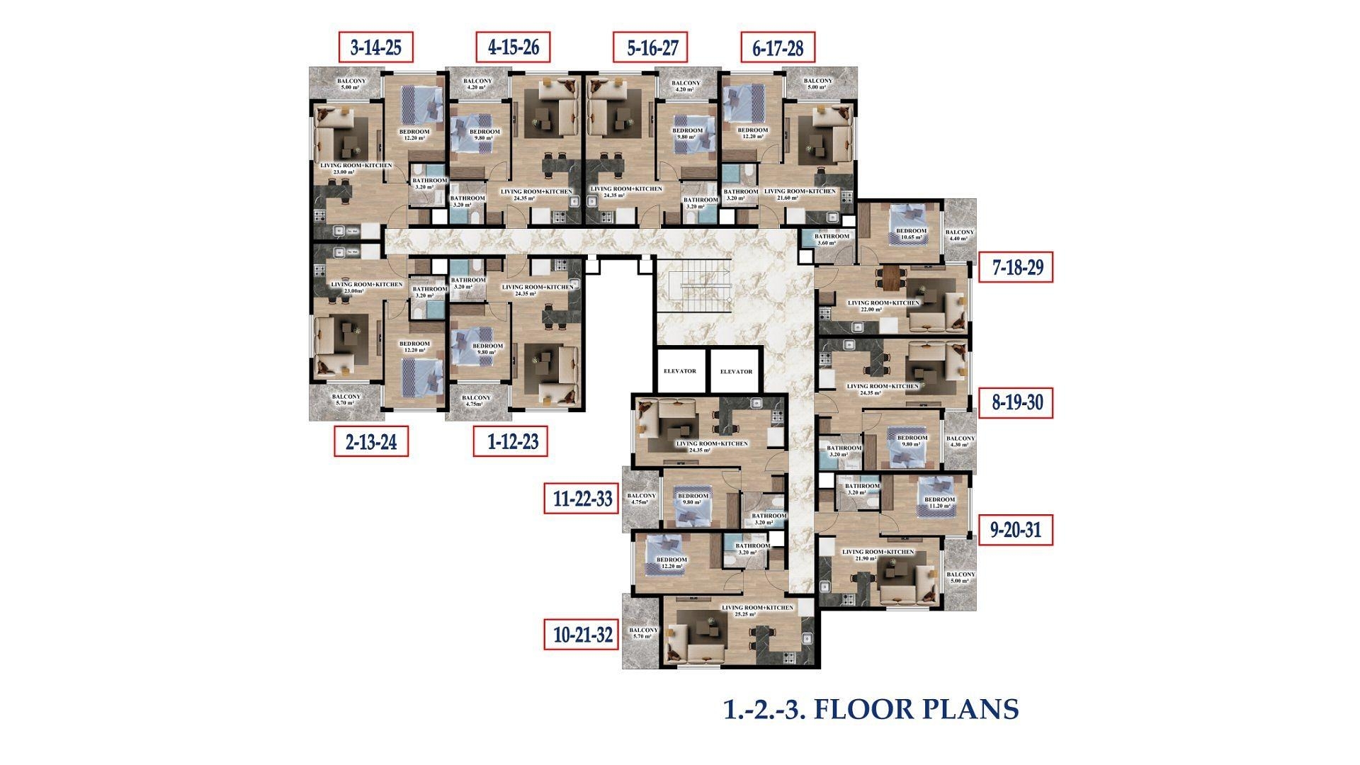 Слика плана спрата 1