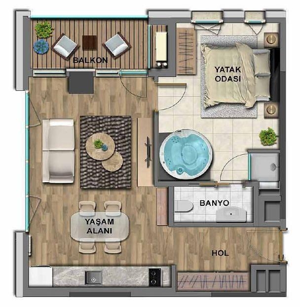 فلور پلان کی تصویر 4