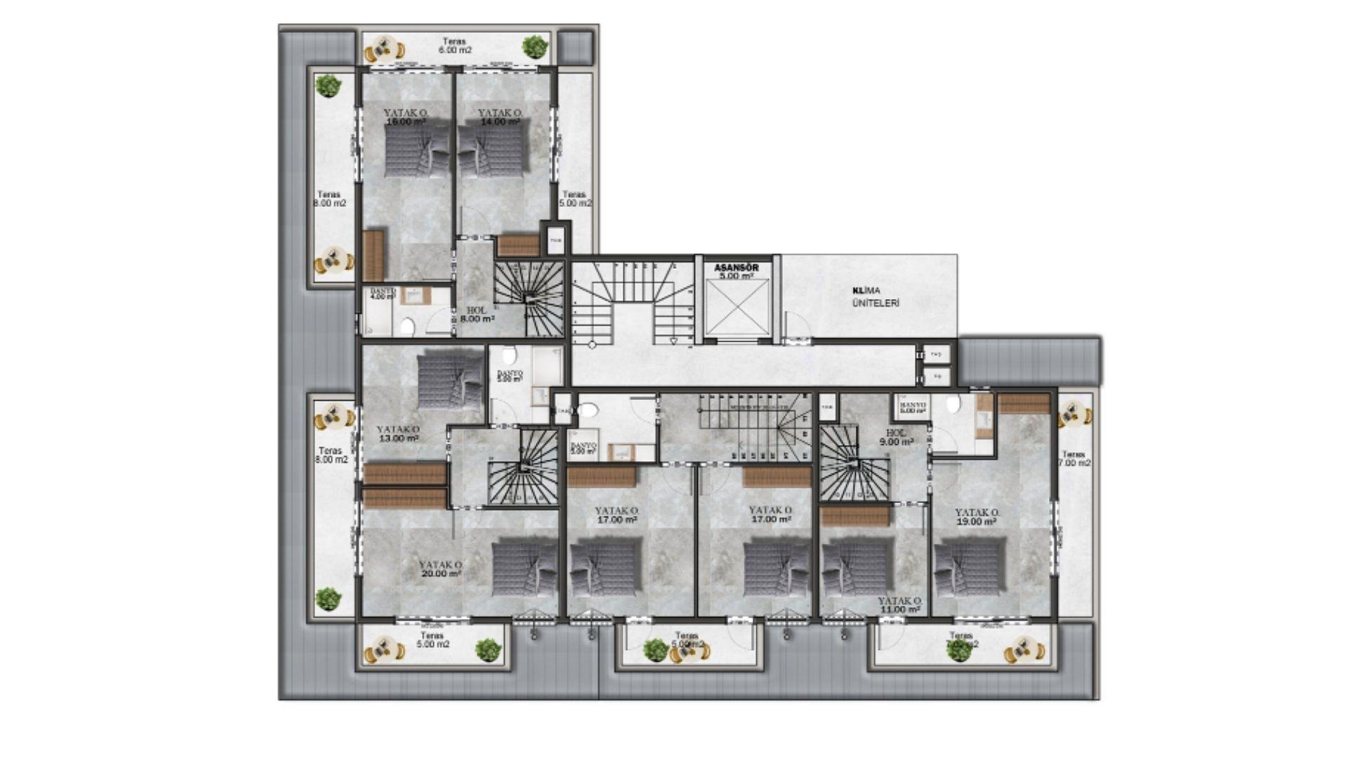 Image du plan d'étage 3