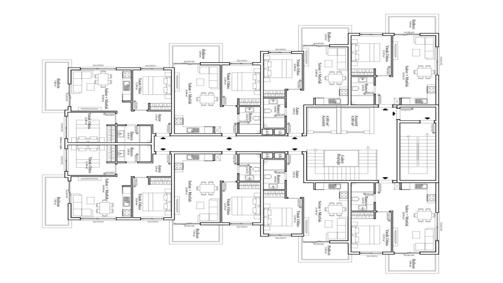 صورة مخطط الطابق 2 