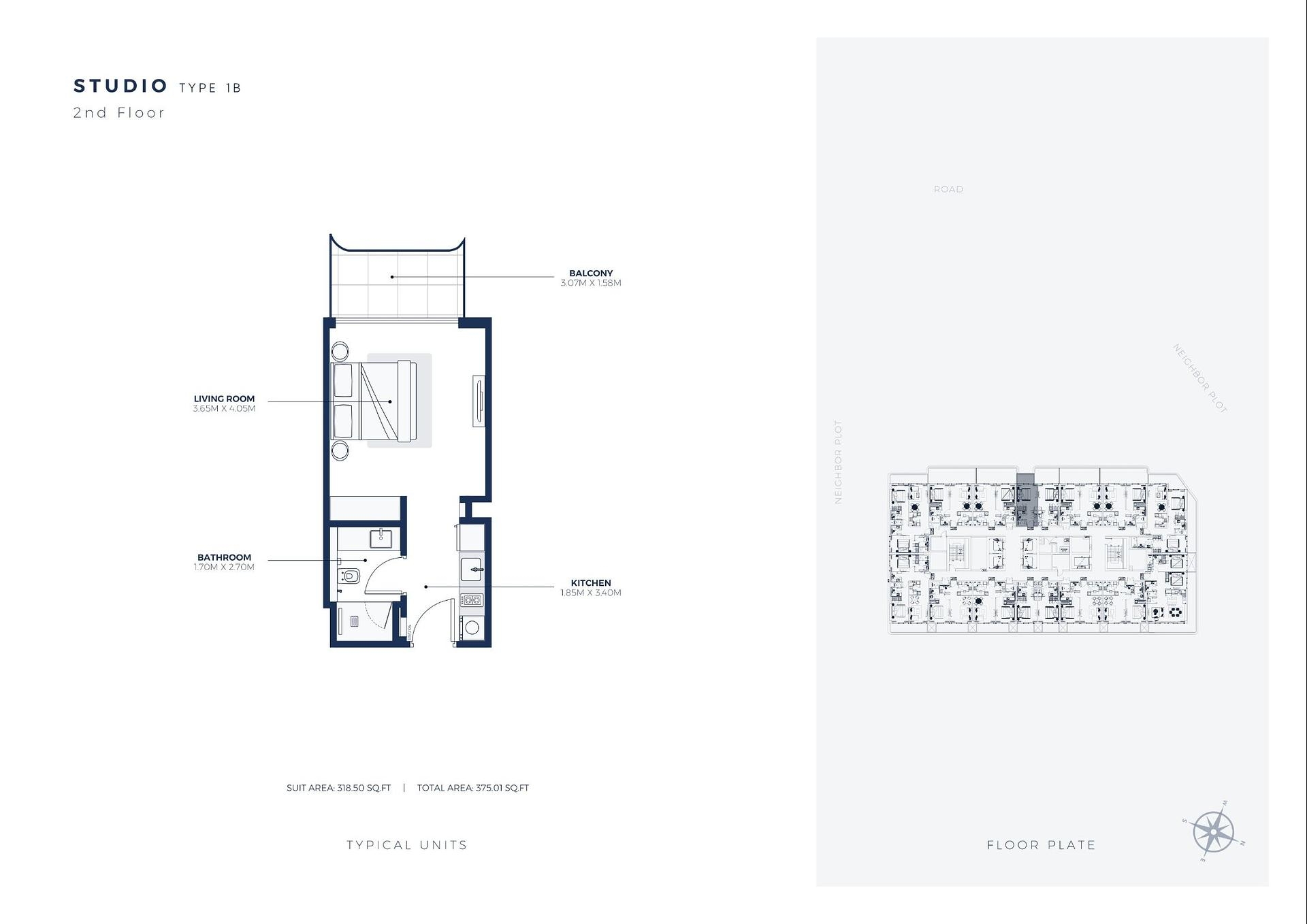 صورة مخطط الطابق 1 