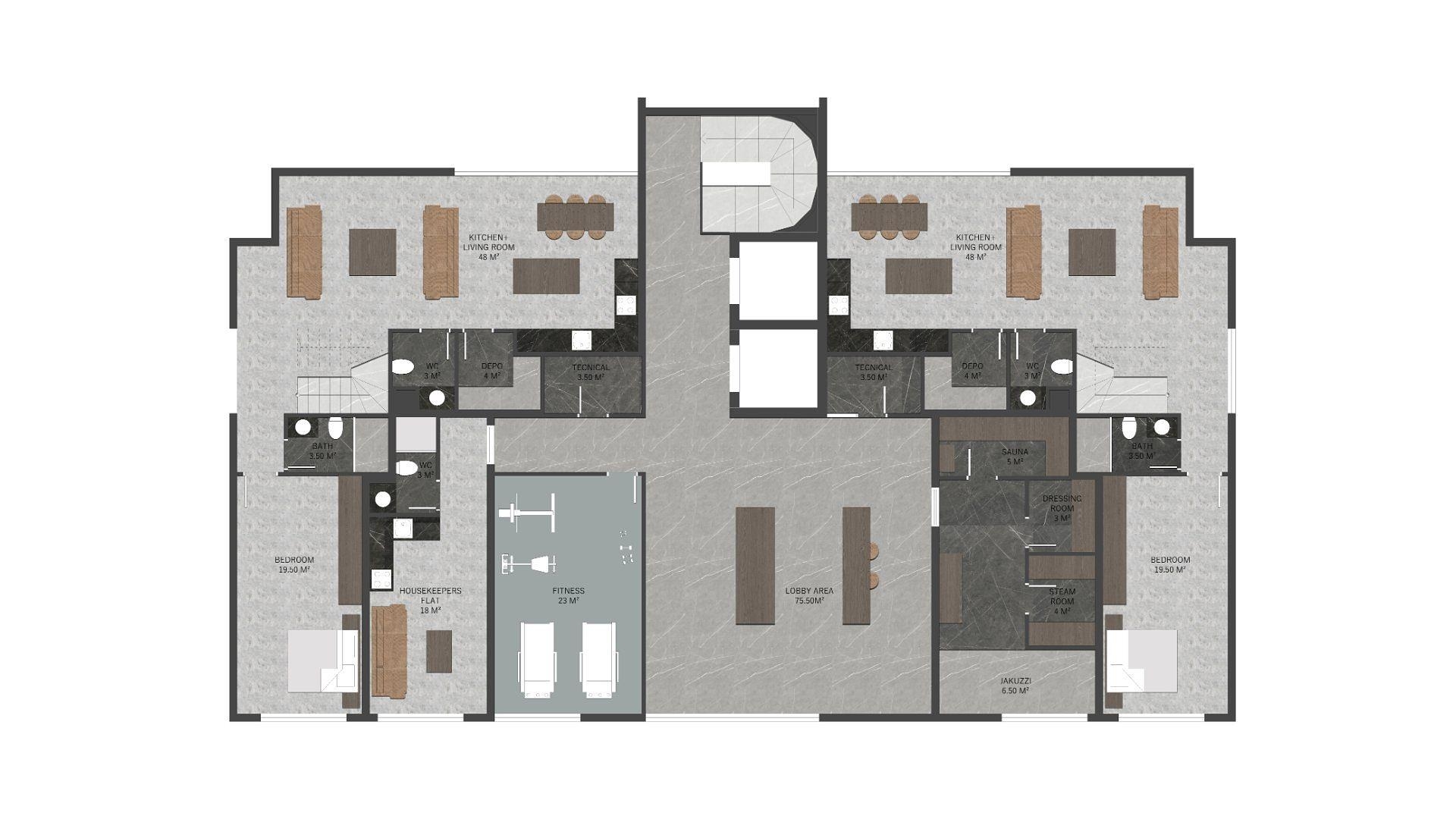 Image du plan d'étage 1