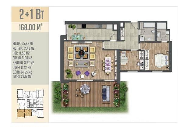 تصویرنقشه طبقه 7