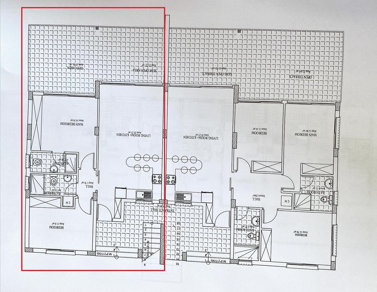 فلور پلان کی تصویر 1