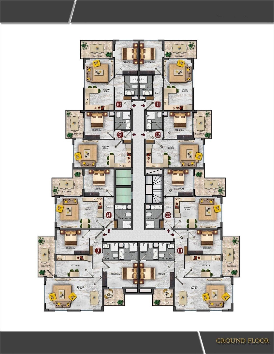 Image du plan d'étage 3