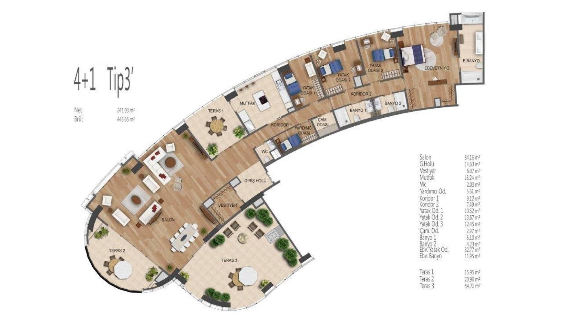 صورة مخطط الطابق 18 