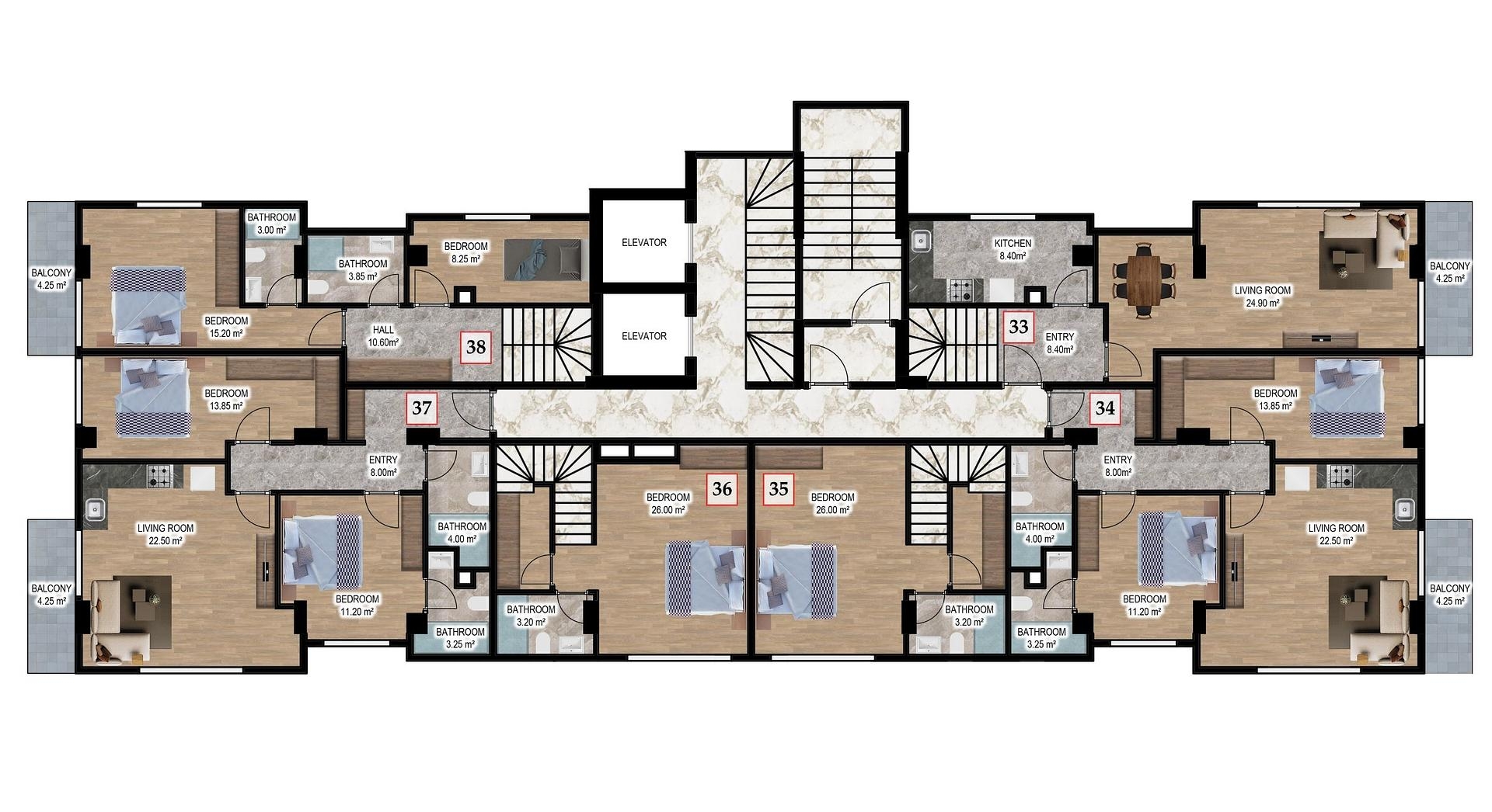 Grundrissdarstellung 3