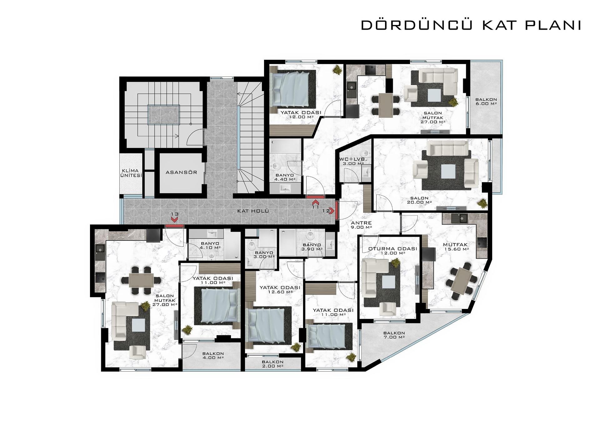 Kat Planı Resmi 6