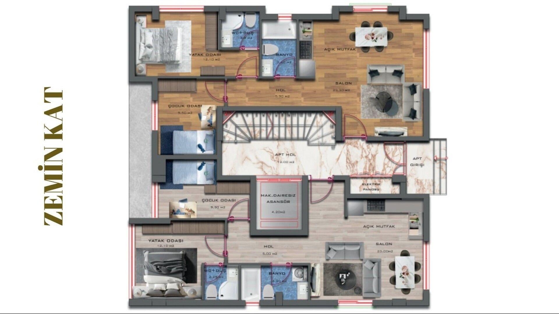 Слика плана спрата 1