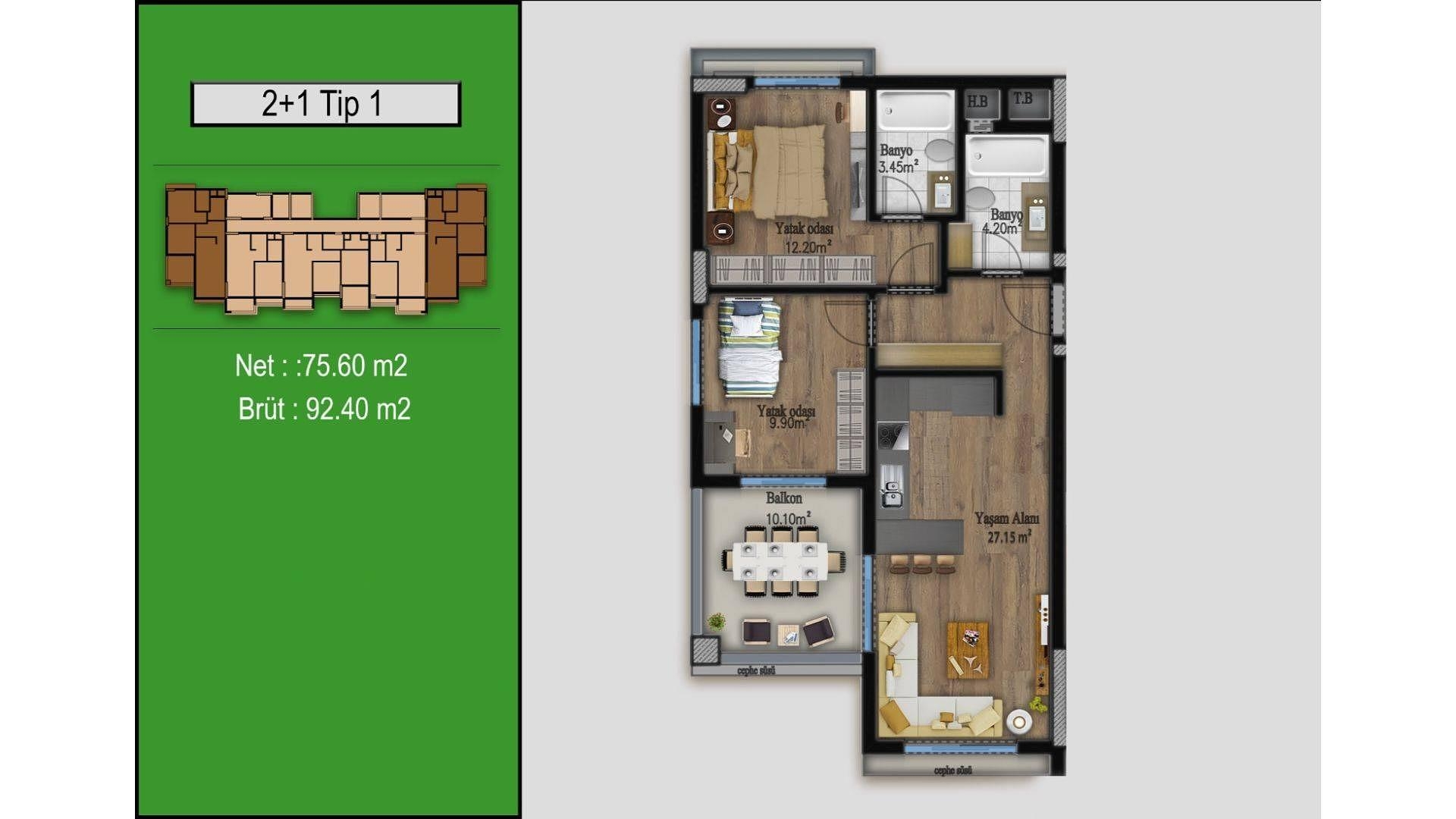 Слика плана спрата 2